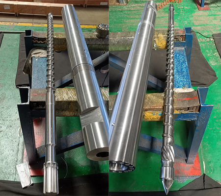 Sumitomo injection screw and barrel